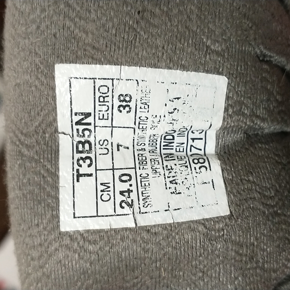 Asics Gel Nimbus 15 Women's Running Shoes Grey Green Pink T3B5N Size 7 - Picture 8 of 8